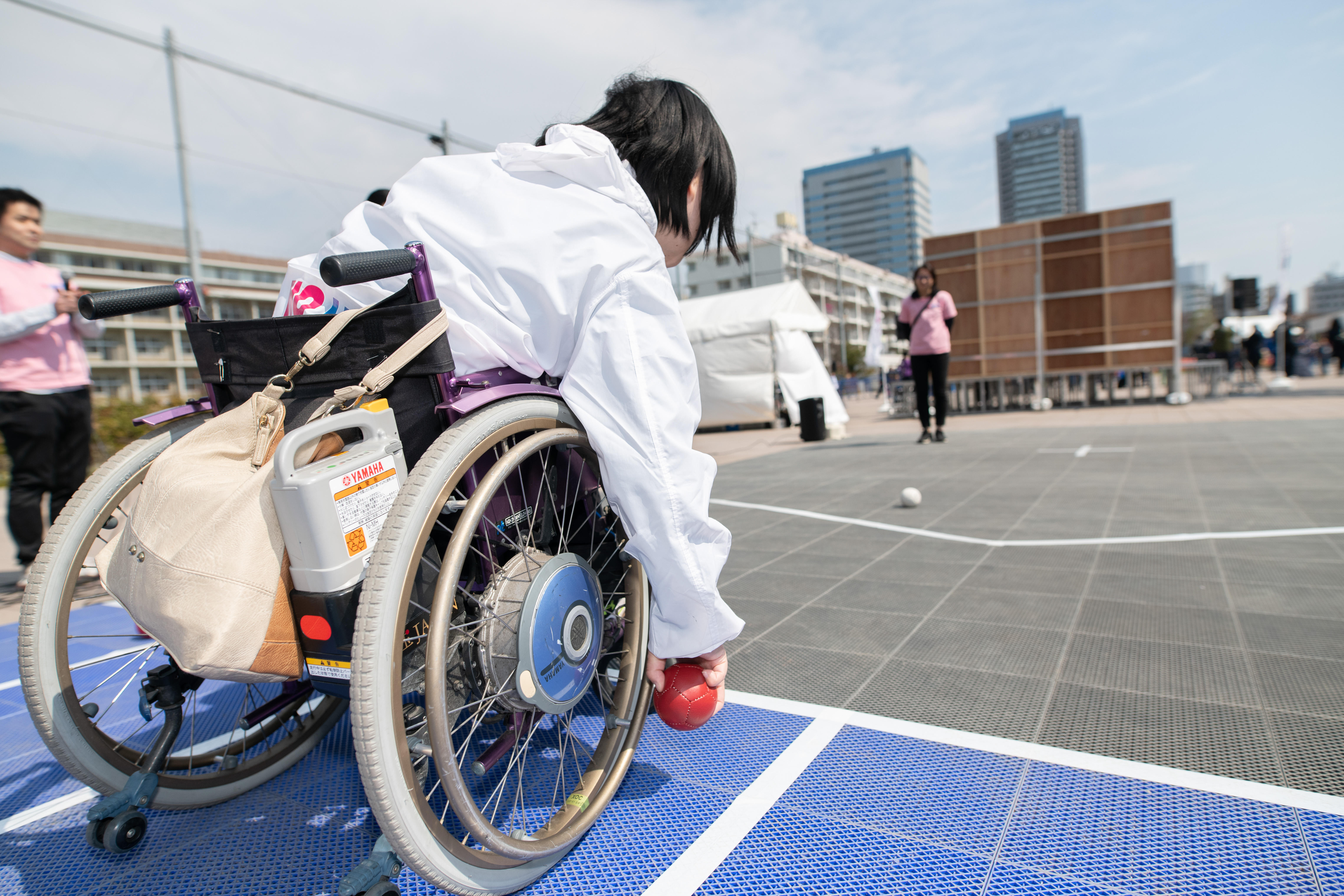 ボッチャ 教えてオリンピック パラリンピック 東京大会開催準備 東京都オリンピック パラリンピック調整部