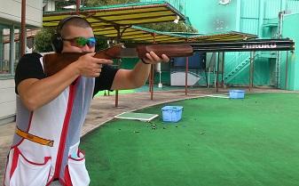 鈴木選手　写真提供　日本クレー射撃協会