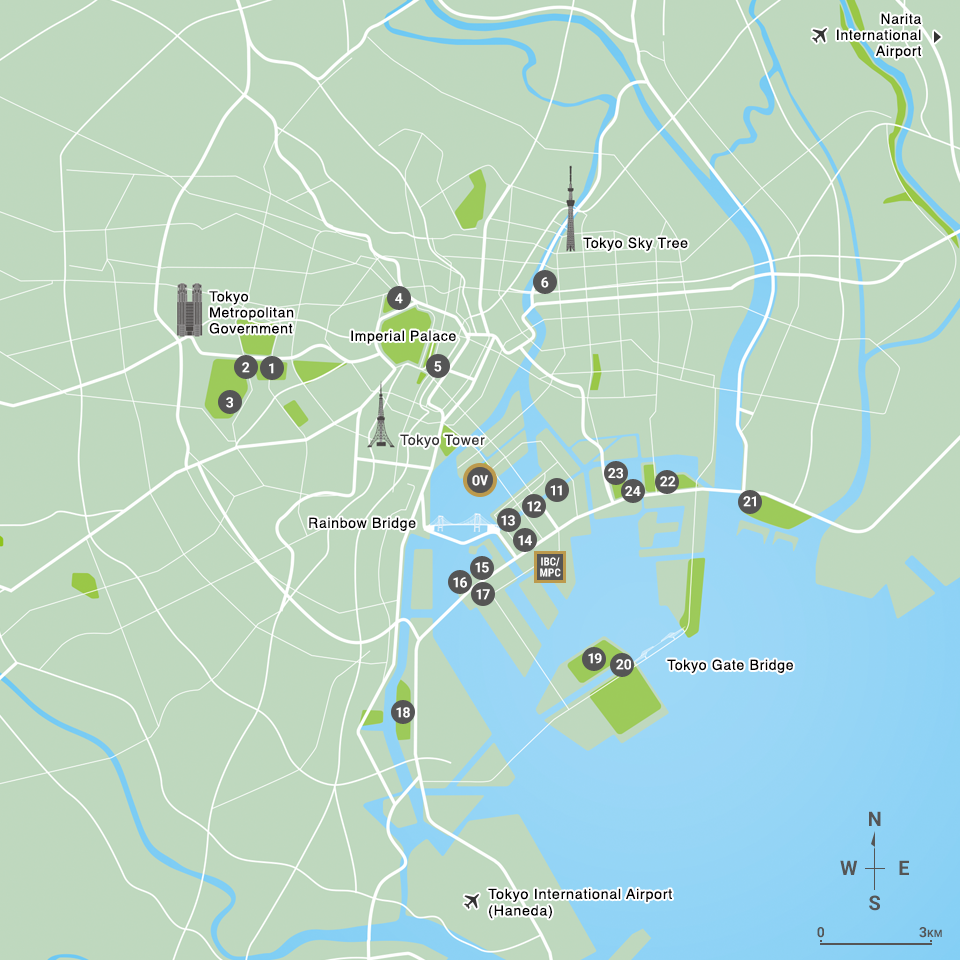 Downtown area Map