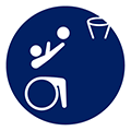 icon:Wheelchair Basketball