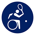 icon:車いすテニス