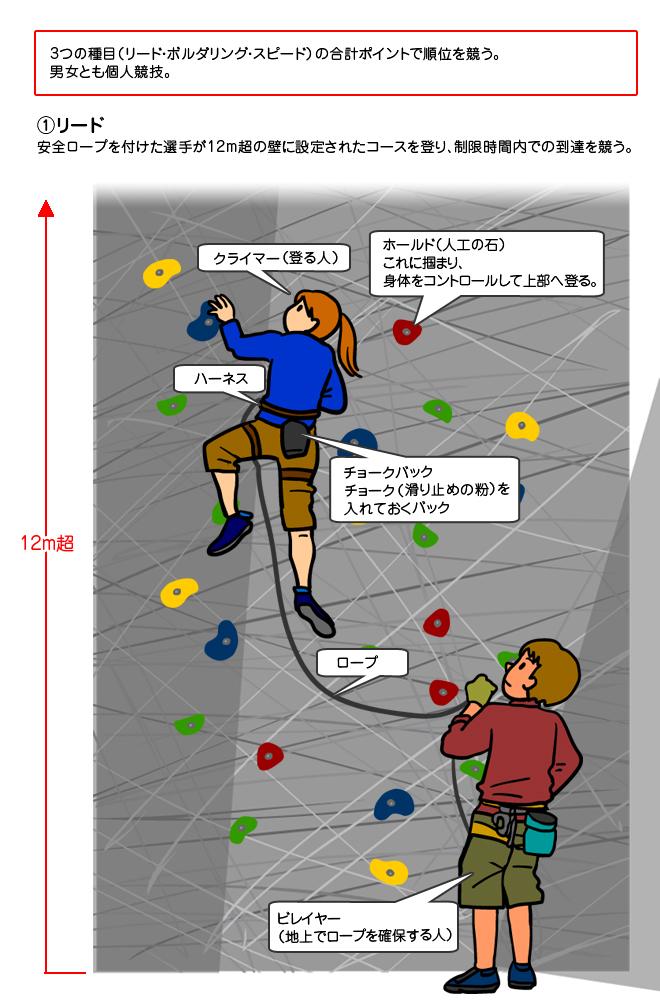 スポーツクライミング オリンピック競技 競技 大会情報 東京大会開催準備 東京都オリンピック パラリンピック準備局